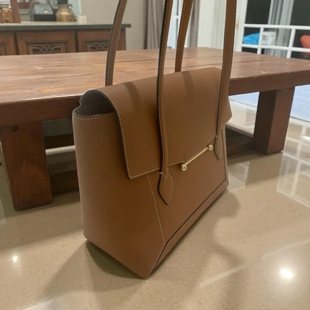 Strathberry Tan Tote Bag - Picture 3 of 17